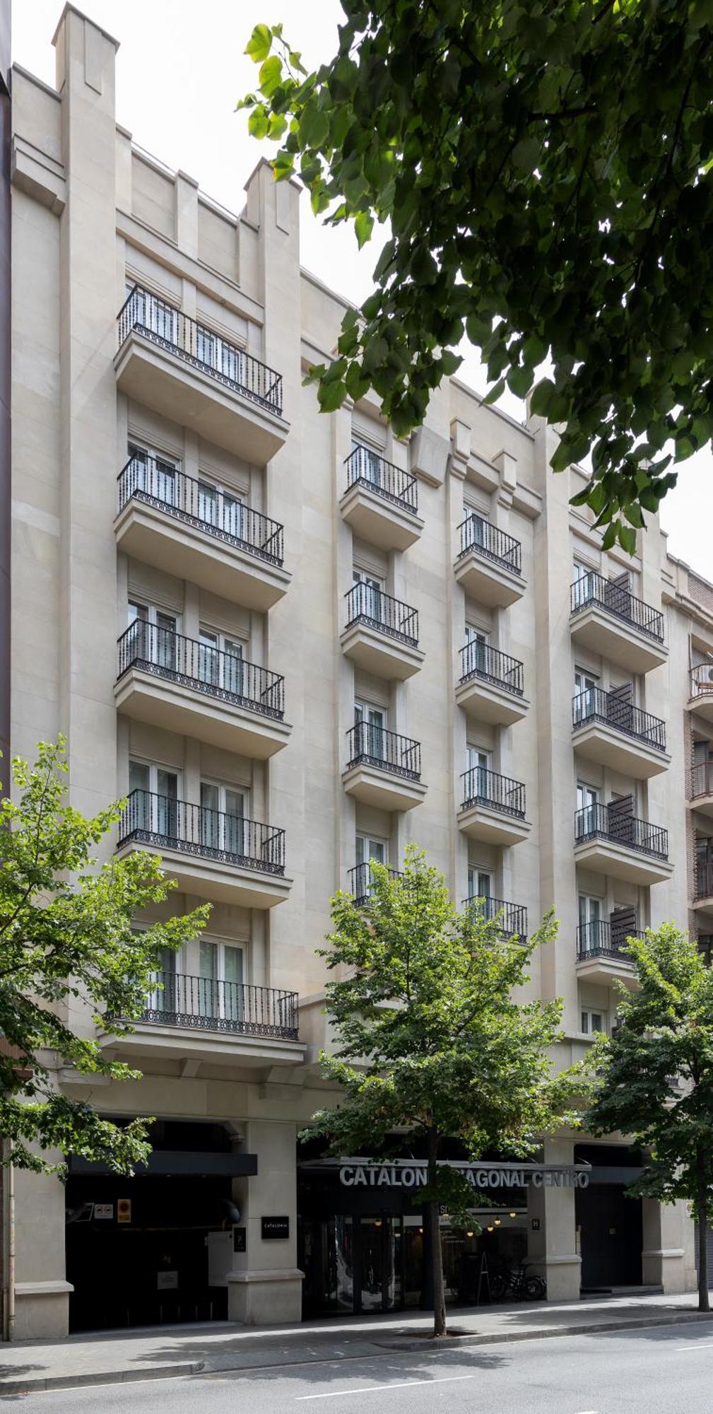Catalonia Diagonal Centro Otel Barselona Dış mekan fotoğraf