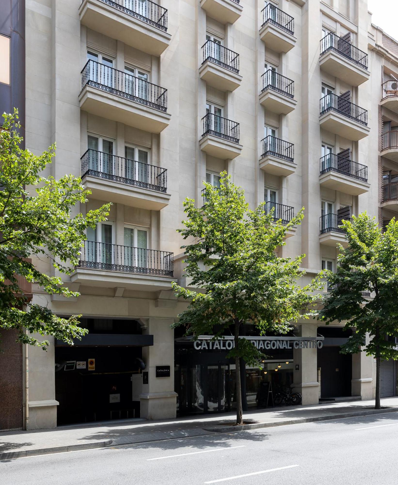 Catalonia Diagonal Centro Otel Barselona Dış mekan fotoğraf
